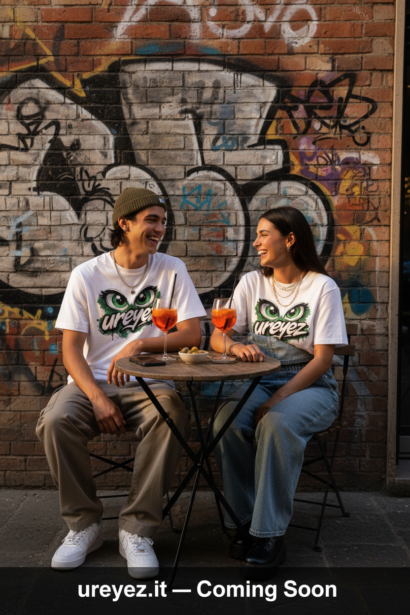 Ureyez Young Models con T-shirt
